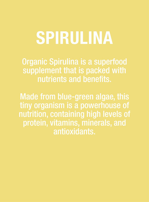 Organic Spirulina