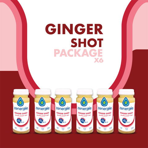 Ginger Shot Package x6